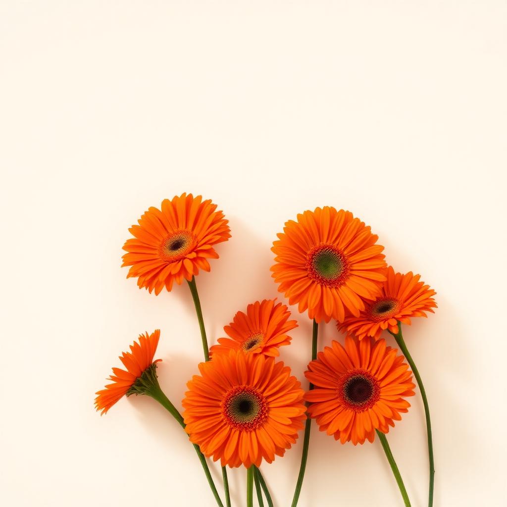 Gerbera taronja
